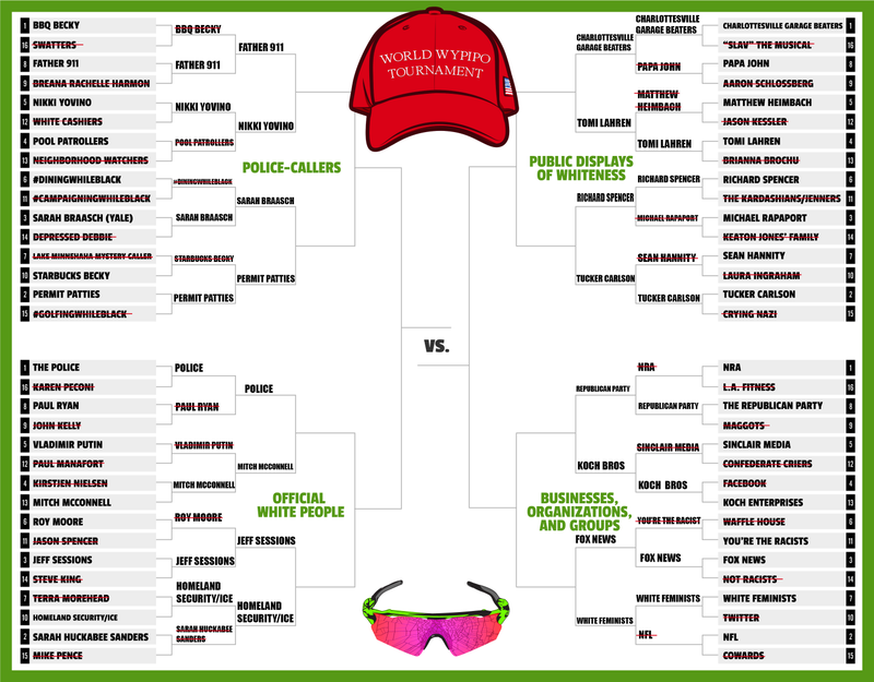 Illustration for article titled 2018 World Wypipo Tournament Round 3: The Saltine 16